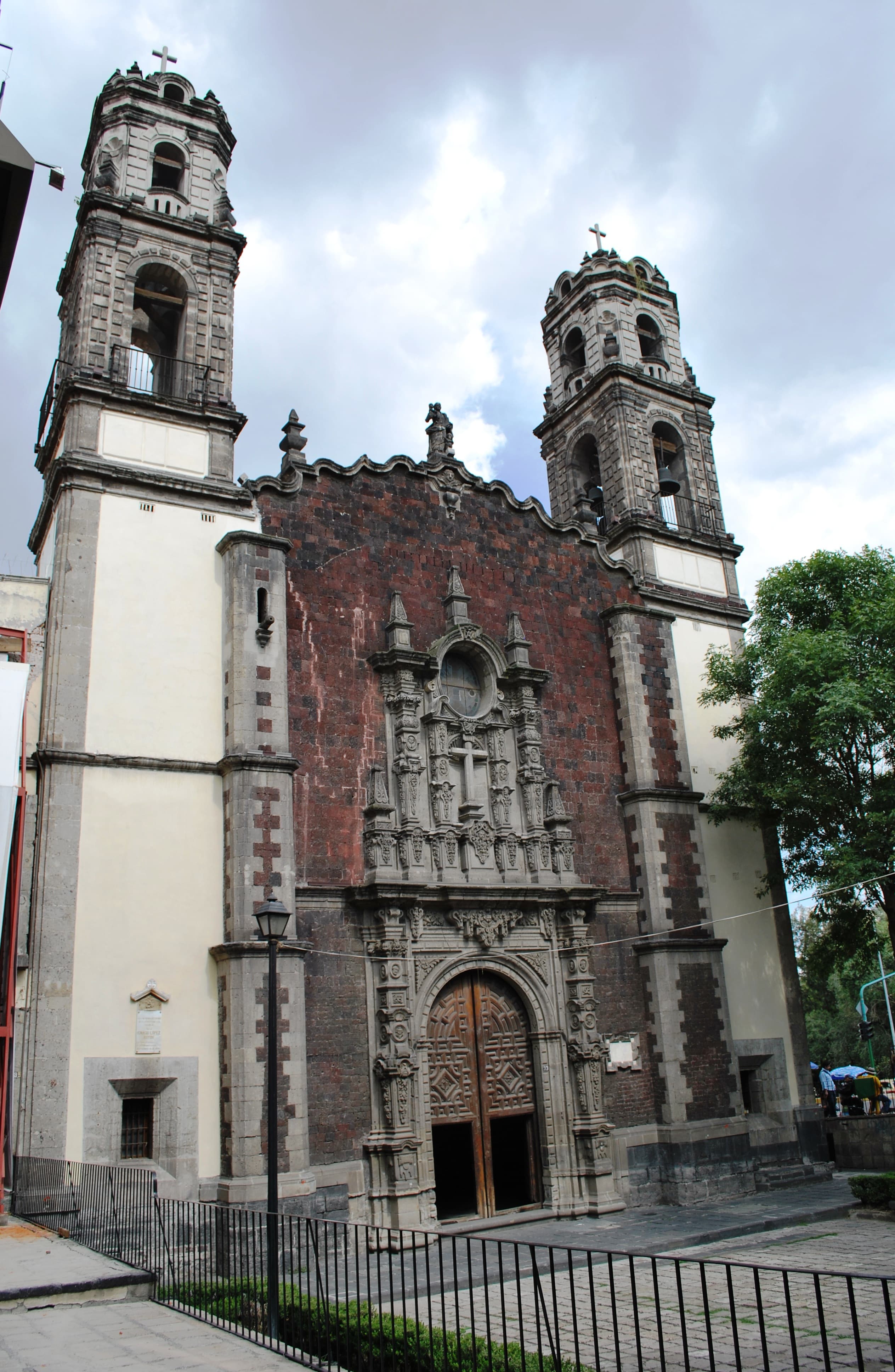 santa veracruz church, mexico city