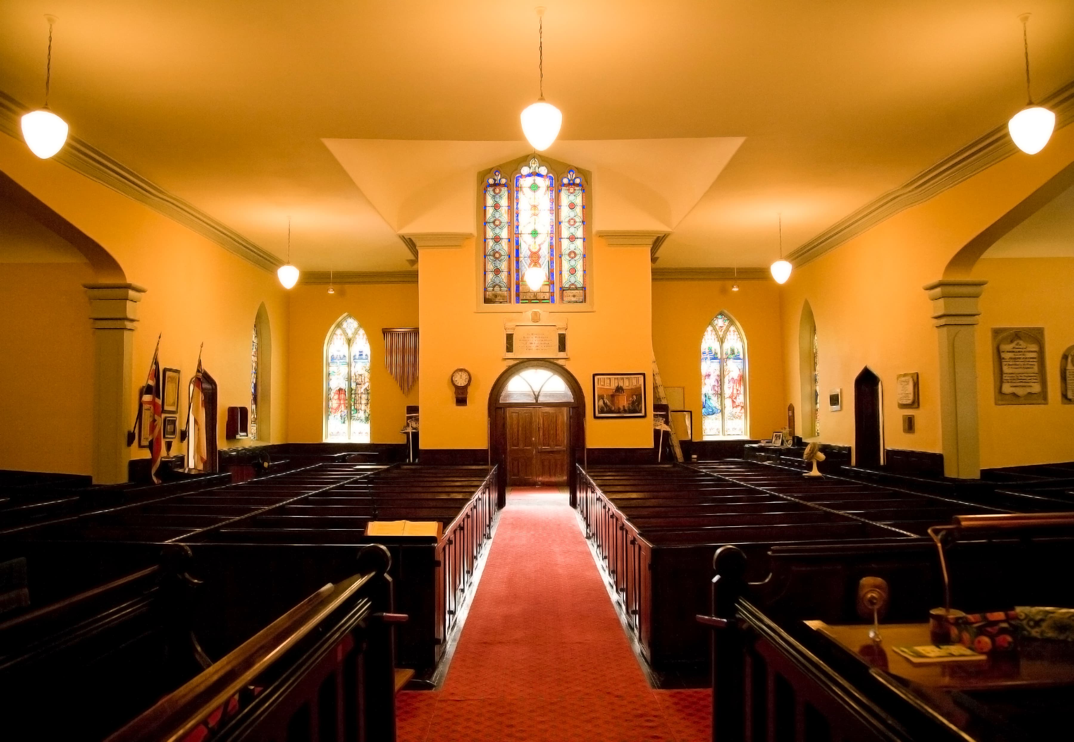 old st. paul's church interior