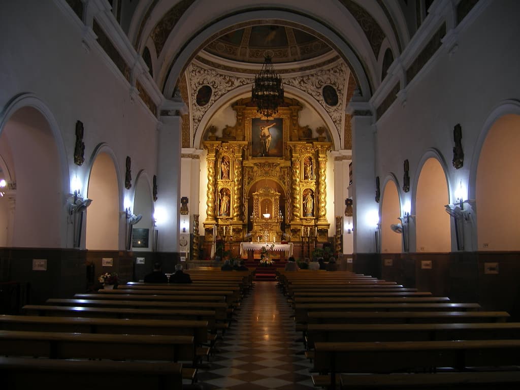 iglesia parroquial de san francisco interior