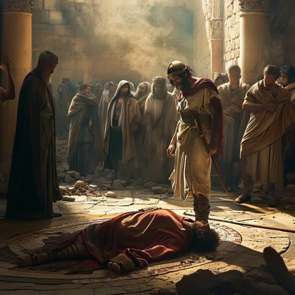 Skutky apoštolov 12 - Zatknutie a útek Petra