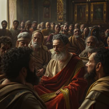 Teot 15:6 - Niin apostolit ja vanhimmat tulivat kokoon, tätä puhetta tutkimaan.