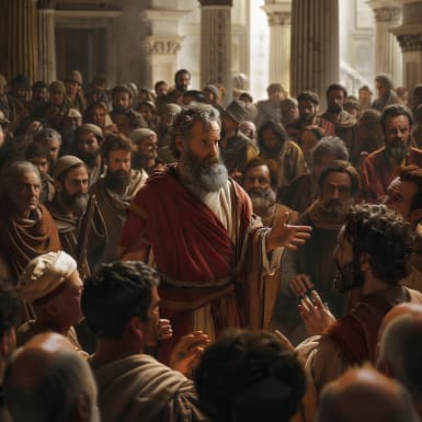 Деяния Апостолов 23:6 - Узнав же Павел, что тут одна часть саддукеев, а другая фарисеев, возгласил в синедрионе: мужи братия! я фарисей, сын фарисея; за чаяние воскресения мертвых меня судят.