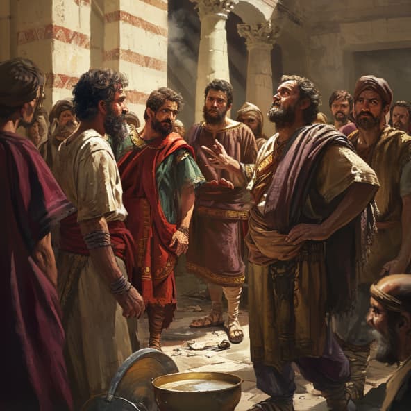 Skutky apoštolov 6 - Vymenovanie sedem.