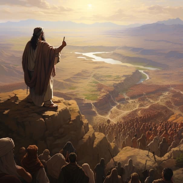 申命記 1 - ホレブからのイスラエルの旅