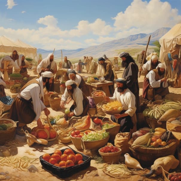 申命記 14 - 食事の法律と十分の一。