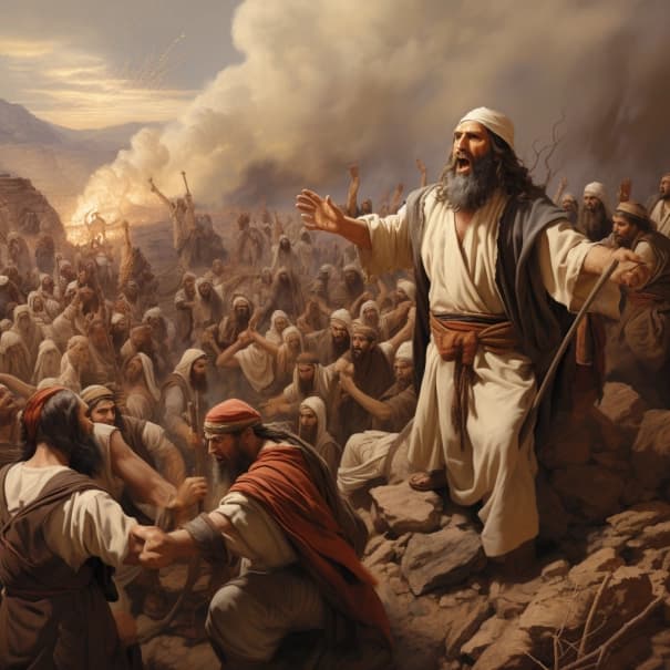 申命記 9 - 黄金の子牛事件