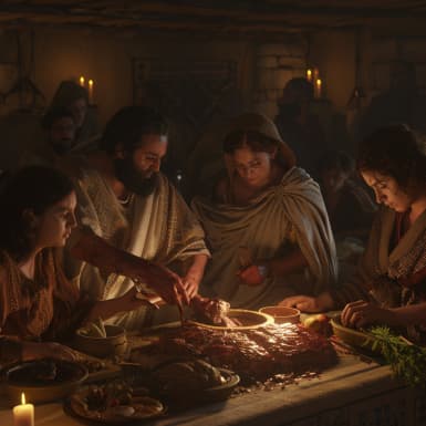 שמות 12:21 - וַיִּקְרָא מֹשֶׁה לְכָל־זִקְנֵי יִשְׂרָאֵל וַיֹּאמֶר אֲלֵהֶם מִשְׁכוּ וּקְחוּ לָכֶם צֹאן לְמִשְׁפְּחֹתֵיכֶם וְשַׁחֲטוּ הַפָּסַח׃