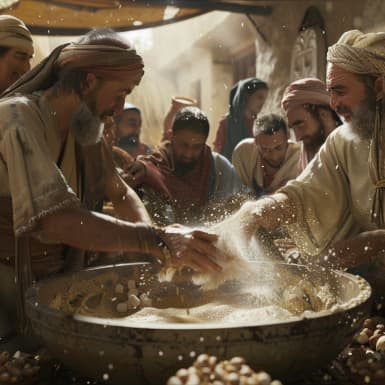Исход 13:7 - пресный хлеб должно есть семь дней, и не должно находиться у тебя квасного хлеба, и не должно находиться у тебя квасного во всех пределах твоих.