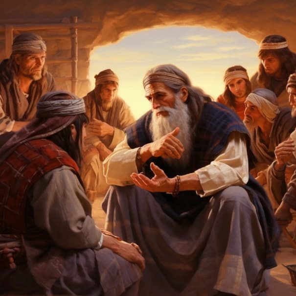 Исход 18 - Джетро навестил Моисея в пустыне