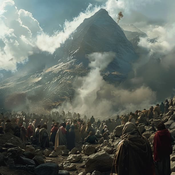 Исход 19:1 - В третий месяц по исходе сынов Израиля из земли Египетской, всамый день новолуния, пришли они в пустыню Синайскую.