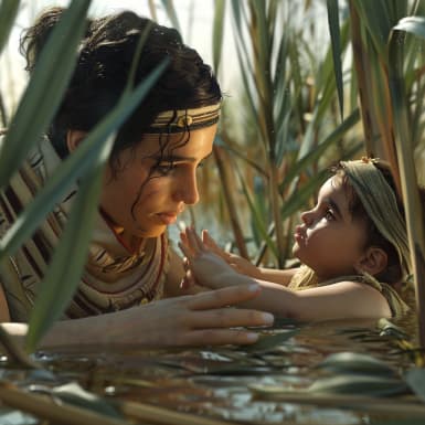 Исход 2 - Моисей бежит в Мадиан