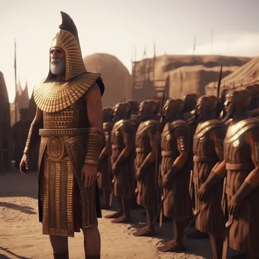 Исход 5 - Фараон отказывается отпустить израильтян.