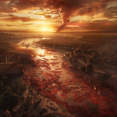 שמות 7:21 - וְהַדָּגָה אֲשֶׁר־בַּיְאֹר מֵתָה וַיִּבְאַשׁ הַיְאֹר וְלֹא־יָכְלוּ מִצְרַיִם לִשְׁתֹּות מַיִם מִן־הַיְאֹר וַיְהִי הַדָּם בְּכָל־אֶרֶץ מִצְרָיִם׃