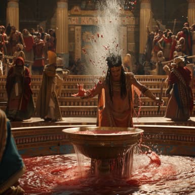 שמות 7:22 - וַיַּעֲשׂוּ־כֵן חַרְטֻמֵּי מִצְרַיִם בְּלָטֵיהֶם וַיֶּחֱזַק לֵב־פַּרְעֹה וְלֹא־שָׁמַע אֲלֵהֶם כַּאֲשֶׁר דִּבֶּר יְהוָה׃