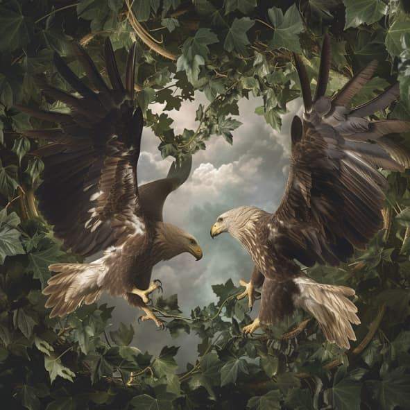 Hesekiel 17 - Fabeln om de två örnarna och rankan