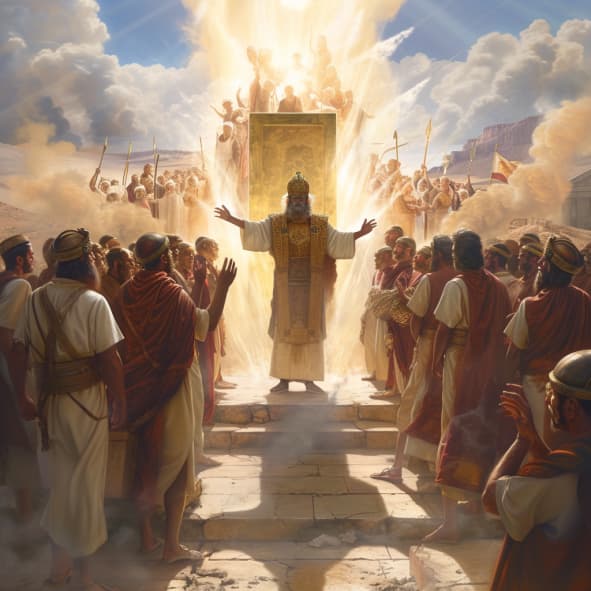 Hesekiel 45 - Indelningen av landet och furstens del