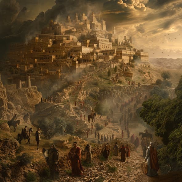 Hesekiel 48 - Uppdelningen av det förlovade landet