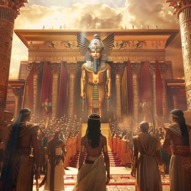 Genesis 12:17 - Ale Hospodin trápil Faraona ranami velikými, i dům jeho, pro Sarai manželku Abramovu.