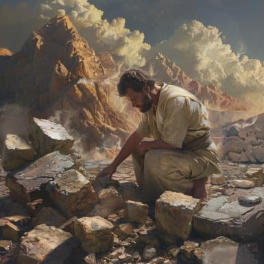 Genesis 12:7 - I ukázal se Hospodin Abramovi a řekl: Semeni tvému dám zemi tuto. Tedy vzdělal tu oltář Hospodinu, kterýž se byl ukázal jemu.