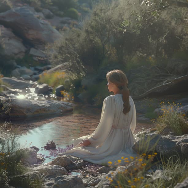 سفر التكوين 16:7 - فوجدها ملاك الرب على عين الماء في البرية. على العين التي في طريق شور.