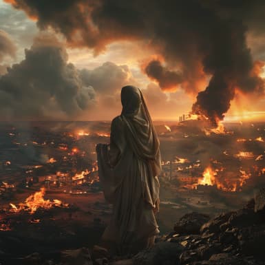 سفر التكوين 19:26 - ونظرت امرأته من وراءه فصارت عمود ملح