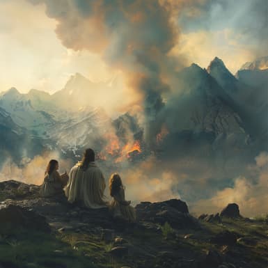 سفر التكوين 19:30 - وصعد لوط من صوغر وسكن في الجبل وابنتاه معه. لانه خاف ان يسكن في صوغر. فسكن في المغارة هو وابنتاه.