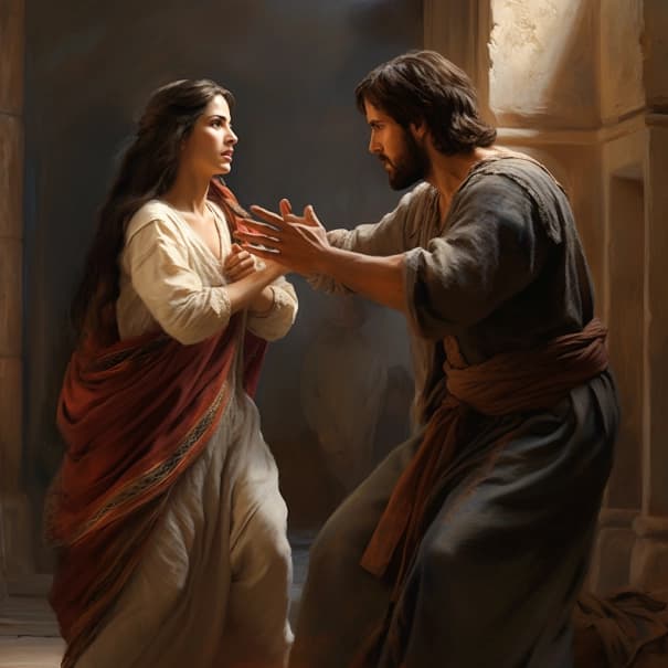 Genesis 39 - Josef a žena Potifarova