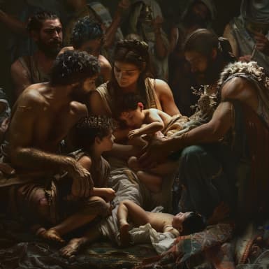 Genesis 5:30 - A živ byl Lámech potom, když zplodil Noé, pět set devadesáte a pět let, a plodil syny a dcery.