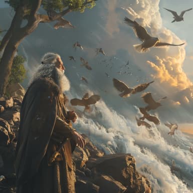 Genesis 6:13 - Protož řekl Bůh k Noé: Konec všelikého těla přichází přede mne, nebo naplněna jest země nepravostí od nich; z té příčiny, hle, již zkazím je s zemí.