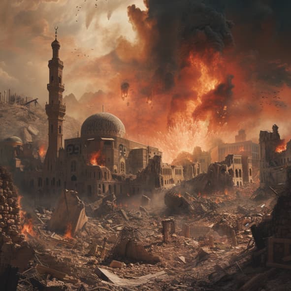 อิสยาห์ 17 - การทำลายอย่างทรหดของเมืองดามัสกัส