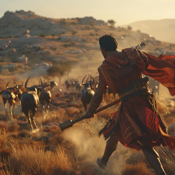 Richter 3:31 - Darnach war Samgar, der Sohn Anaths; der schlug sechshundert Philister mit einem Ochsenstecken, und auch er erlöste Israel.