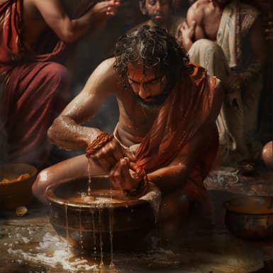 Левит. 11:24 - от них вы будете нечисты: всякий, кто прикоснется к трупу их, нечист будет до вечера;