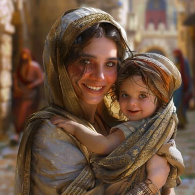 利未记 12:6 - 「满了洁净的日子,无论是为男孩是为女孩,她要把一岁的绵羊羔为燔祭,一只雏鸽或是一只斑鸠为赎罪祭,带到会幕门口交给祭司。