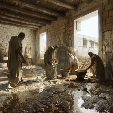 利未记 13:48 - 无论是在经上、在纬上，是麻布的、是羊毛的，是在皮子上，或在皮子作的什么物件上，