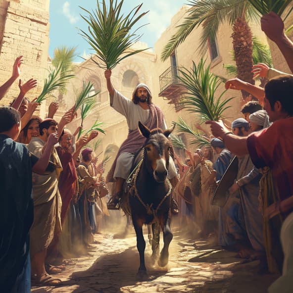 Evangelium podle Marka 11 - Triumfální vjezd do Jeruzaléma