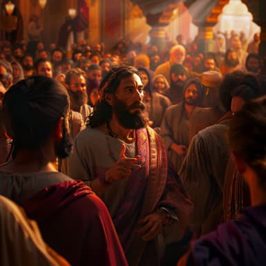 مرقس 12:28 - فجاء واحد من الكتبة وسمعهم يتحاورون فلما رأى انه اجابهم حسنا سأله اية وصية هي اول الكل.