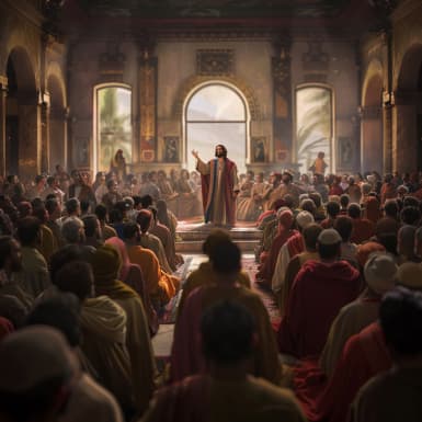 مرقس 1:39 - فكان يكرز في مجامعهم في كل الجليل ويخرج الشياطين