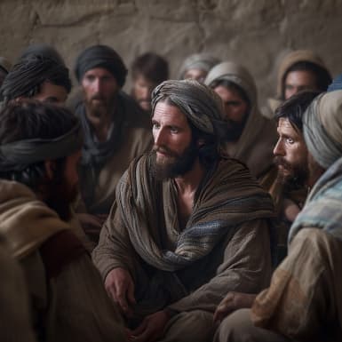 Evangelium podle Marka 4:10 - A když pak byl sám, tázali se ho ti, kteříž při něm byli, se dvanácti, na to podobenství.