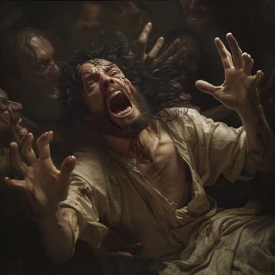 Evangelium podle Marka 5:6 - Uzřev pak Ježíše zdaleka, běžel a poklonil se jemu,