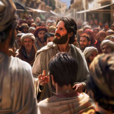 Evangelium podle Marka 7:14 - I svolav všecken zástup, pravil jim: Slyšte mne všickni a rozumějte.