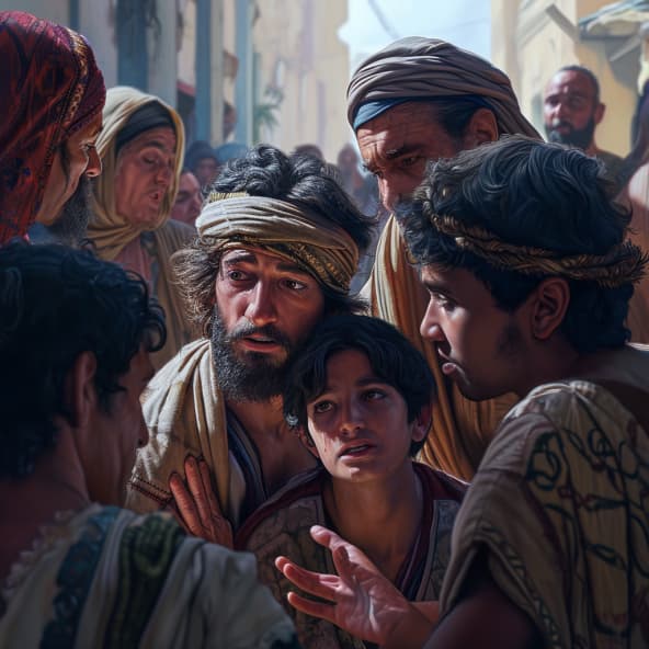 Matouš 17 - Uzdravení chlapce s démonem.