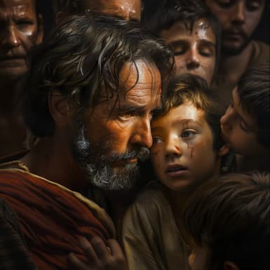 Matouš 17:15 - A řekl: Pane, smiluj se nad synem mým, nebo náměsičník jest, a bídně se trápí. Často zajisté padá do ohně a častokrát do vody.