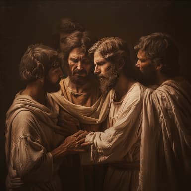 Matouš 17:7 - A přistoupiv Ježíš, dotekl se jich, řka jim: Vstaňte, nebojte se.