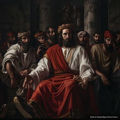 Matouš 22:15 - Tedy odšedše farizeové, radili se, jak by polapili jej v řeči.