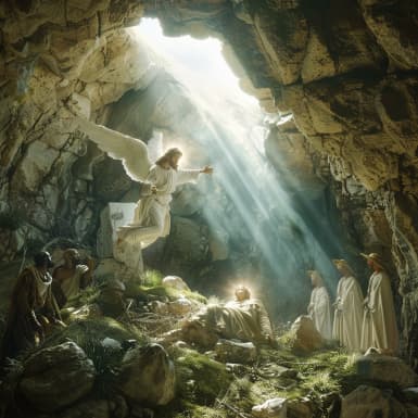 Matouš 28:2 - A aj, zemětřesení stalo se veliké. Nebo anděl Páně sstoupiv s nebe a přistoupiv, odvalil kámen ode dveří hrobových, a posadil se na něm.