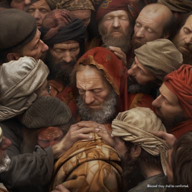 Matteuksen evankeliumi 5:4 - Autuaat ovat murheelliset; sillä he saavat lohdutuksen.