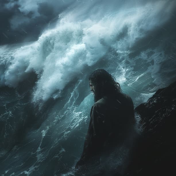 Mateo 7:24 - Cualquiera, pues, que me oye estas palabras, y las hace, le compararé á un hombre prudente, que edificó su casa sobre la peña;