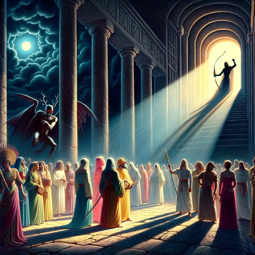 Žalmy 11:2 - Nebo aj, bezbožníci napínají lučiště, přikládají šípy své na tětivo, aby stříleli skrytě na upřímé srdcem.