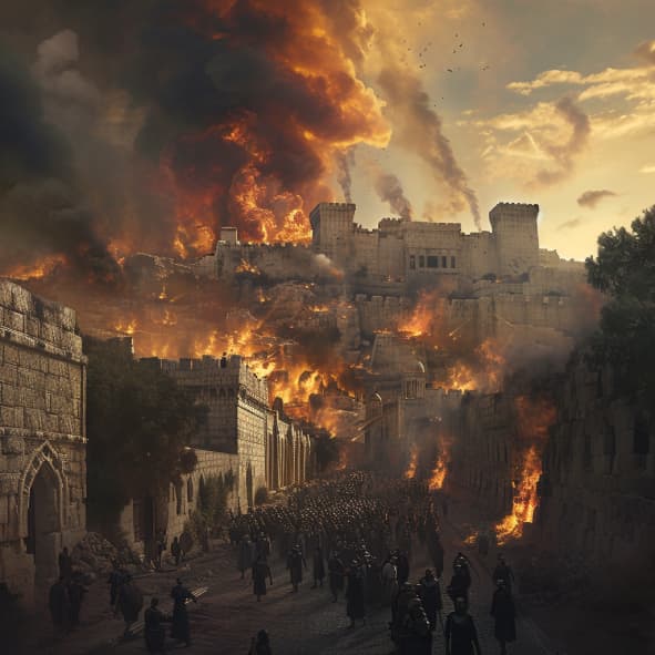 Jeremjáš 52 - Pád Jeruzaléma