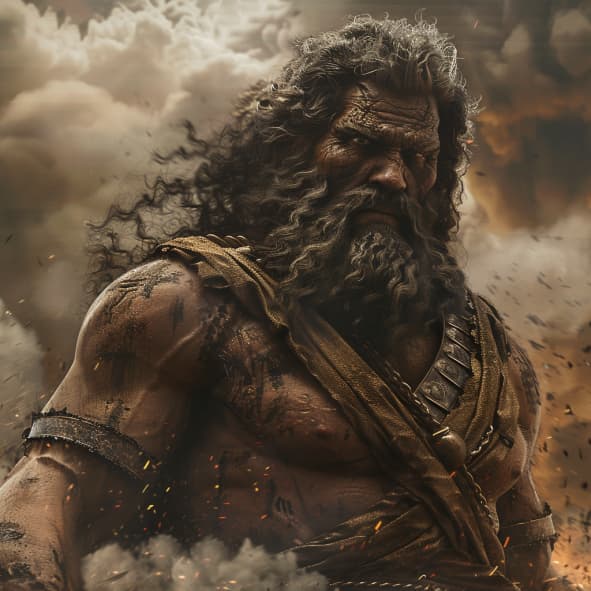 Goliath - Philistine giant challenger.